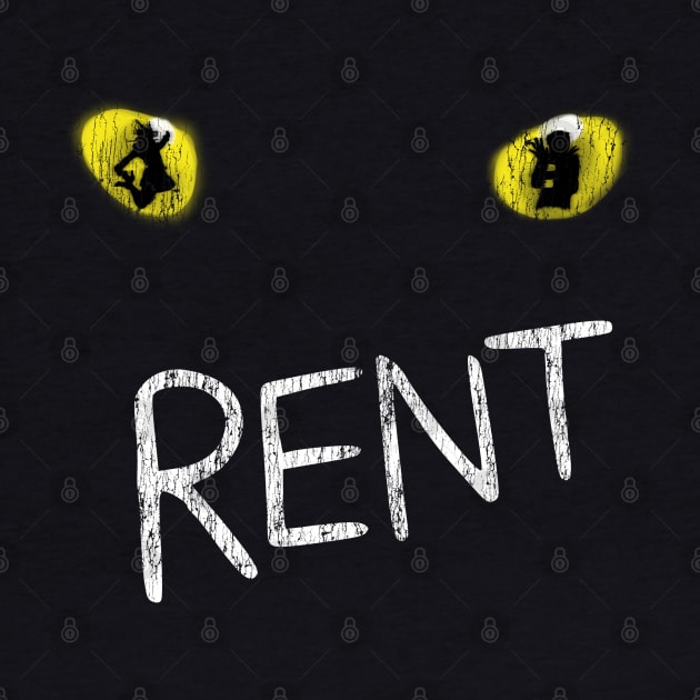 RENT (a la "Cats") (Distressed) by jywear